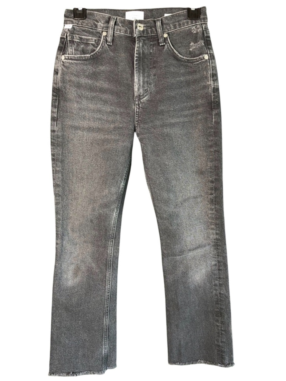 Citizens of Humanity Isola Slim Straight‎ Jeans Washed Black Size 24